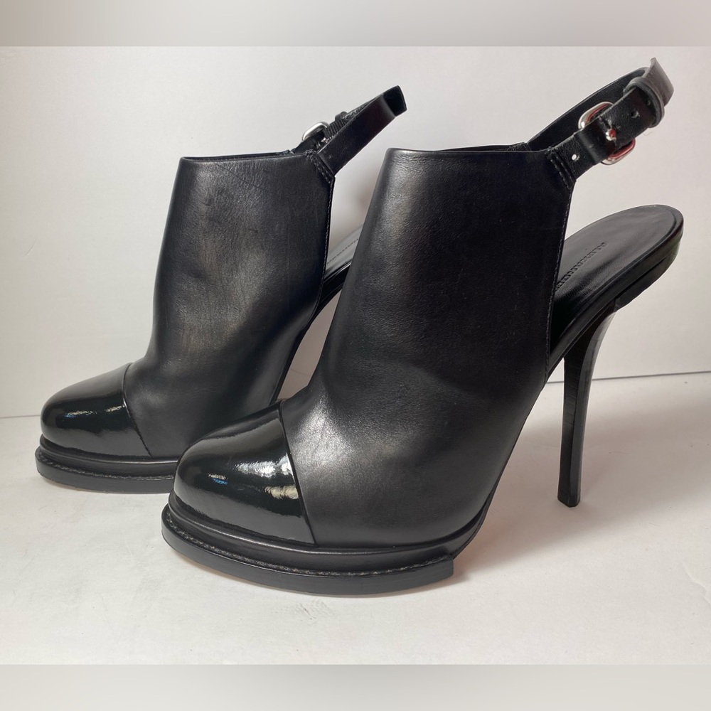 Alexander Wang Carolina cap toe pumps heels black 36